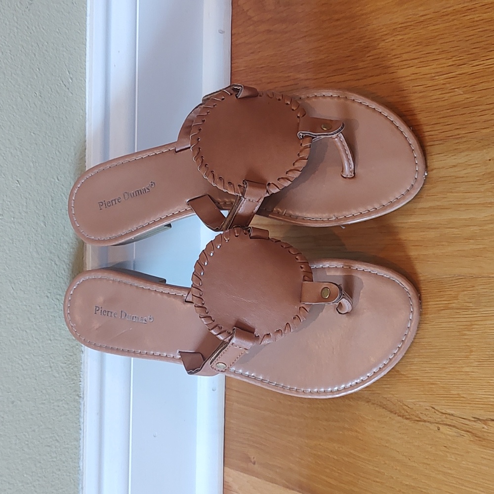 Pierre Dumas Medallion Sandal